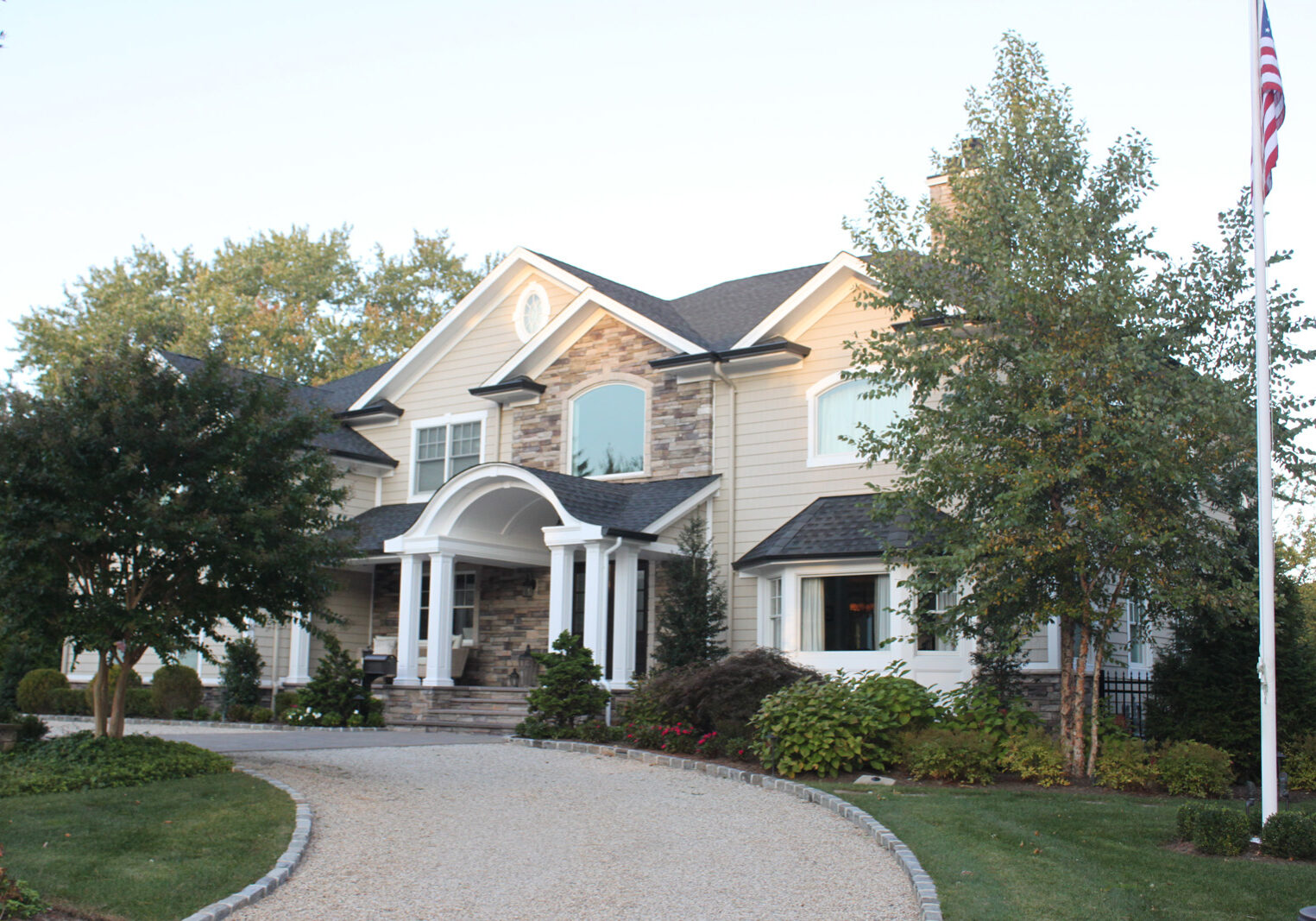 Front - after SIDING